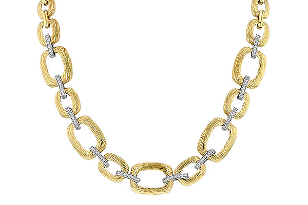A052-55441: NECKLACE .48 TW (17 INCHES)