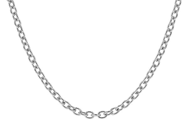 A319-89032: CABLE CHAIN (20IN, 1.3MM, 14KT, LOBSTER CLASP)