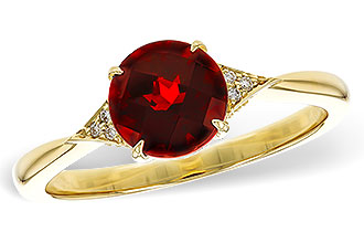 B320-79932: LDS RG 1.46 GARNET 1.48 TGW (7MM RD)