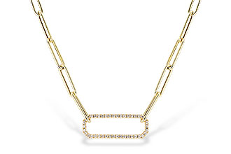 C319-82723: NECKLACE .50 TW (17 INCHES)