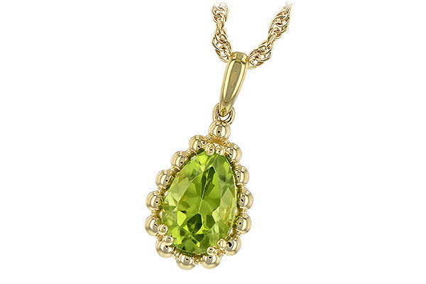 D235-31805: NECKLACE 1.30 CT PERIDOT
