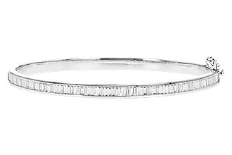 D319-83623: BANGLE 1.02 TW BAGUETTE DIAMONDS