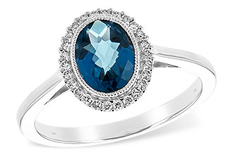 E235-29023: LDS RG 1.27 LONDON BLUE TOPAZ 1.42 TGW