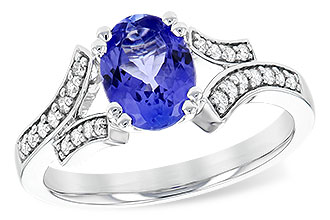 E236-25450: LDS RG 1.15 TANZANITE 1.30 TGW