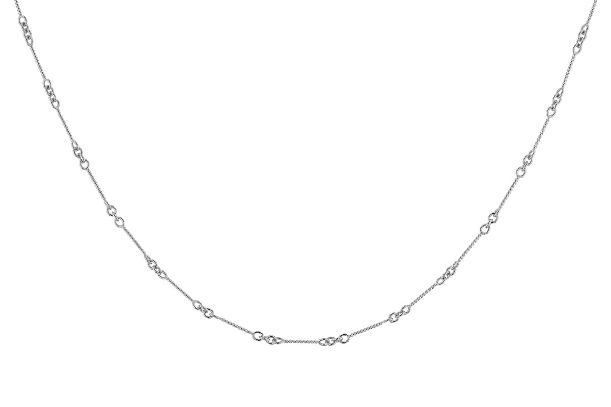 E319-88168: TWIST CHAIN (18IN, 0.8MM, 14KT, LOBSTER CLASP)