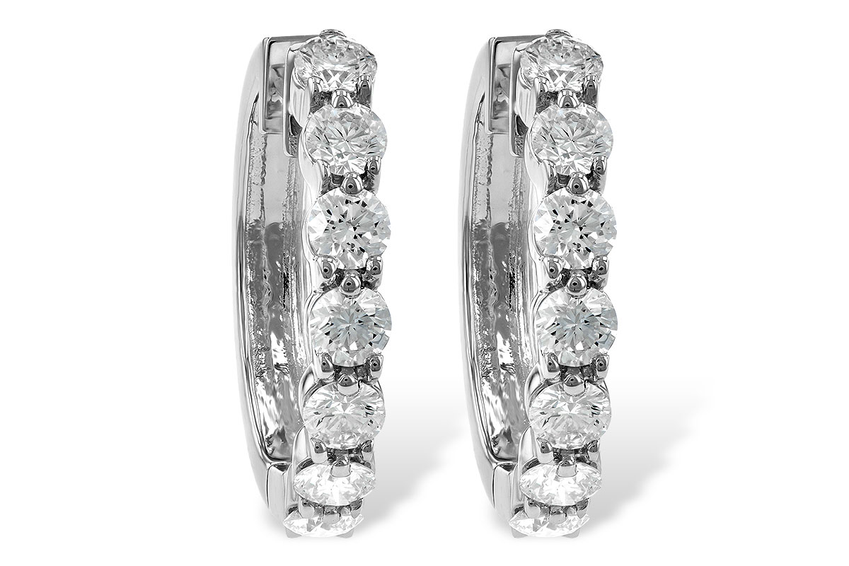 G231-67204: EARRINGS 2 CT TW