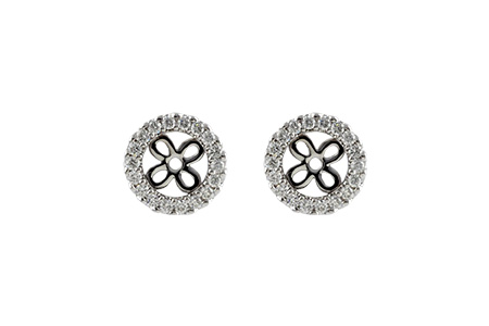 G233-49923: EARRING JACKETS .24 TW (FOR 0.75-1.00 CT TW STUDS)