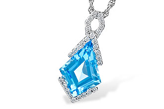 G318-93550: NECK 2.40 BLUE TOPAZ 2.53 TGW