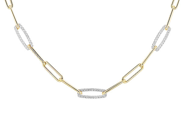 G319-82723: NECKLACE .75 TW (17 INCHES)