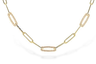 G319-82723: NECKLACE .75 TW (17 INCHES)