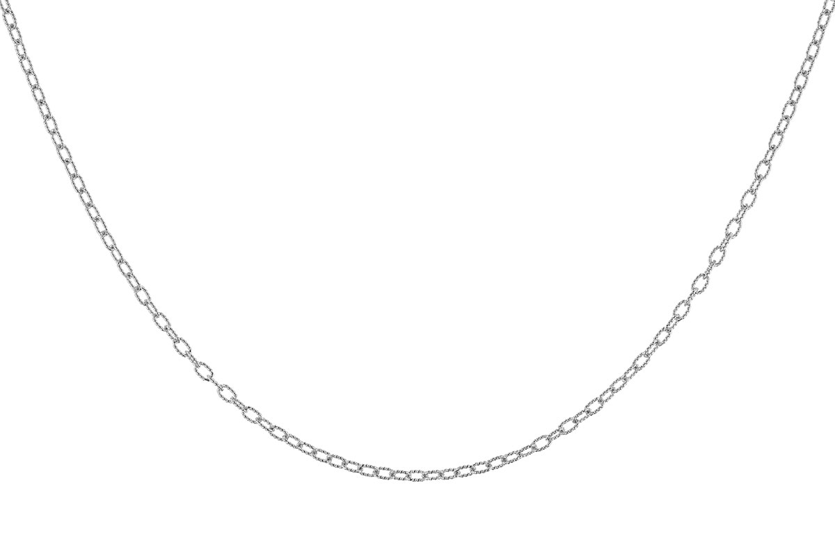G319-88150: ROLO LG (8IN, 2.3MM, 14KT, LOBSTER CLASP)