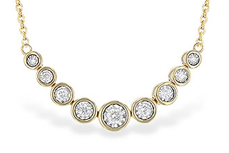 K236-23568: NECKLACE .25 TW (18")