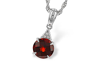 L320-79931: NECK 1.46 GARNET 1.47 TGW (7MM RD)