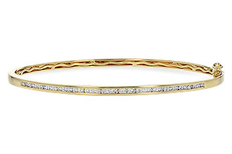 M235-32677: BANGLE BRACELET .50 TW