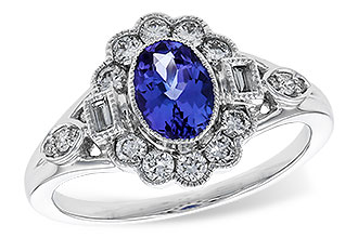 M320-74513: LDS RG .80 TANZANITE 1.20 TGW (7x5MM OV)